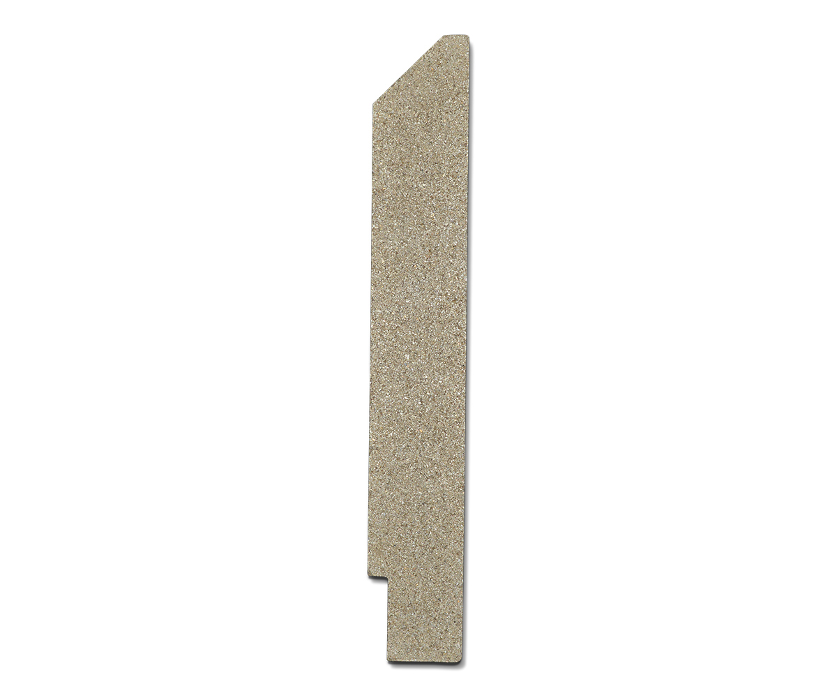 Fireplace Nero Glas cegła podłogowa z lewej strony