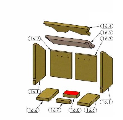 Oranier Patrona III pierre de sole arrière Oranier Patrona III pierre de sole arrière