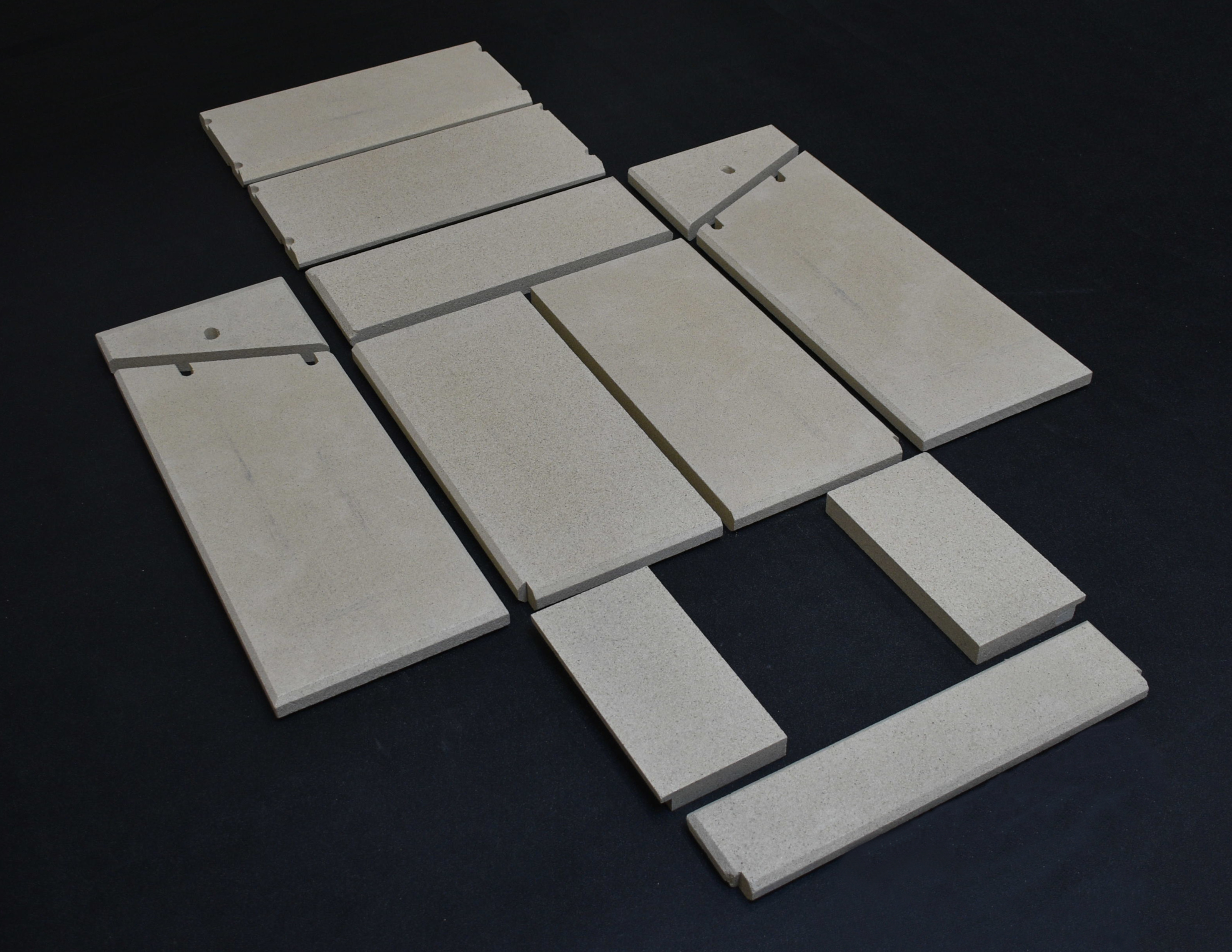 Skantherm Elements 603 Front revêtement de chambre de combustion