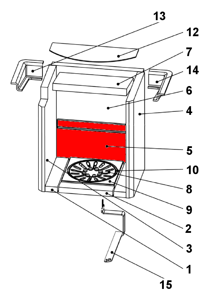 Drooff Sondrio 3 bagplade nede