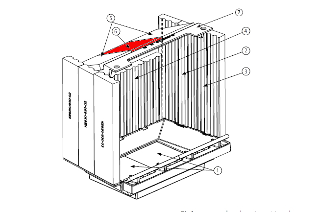 Leda Vida 68 W DS røgvenderplade midten Leda Vida 68 W DS røgvenderplade midten