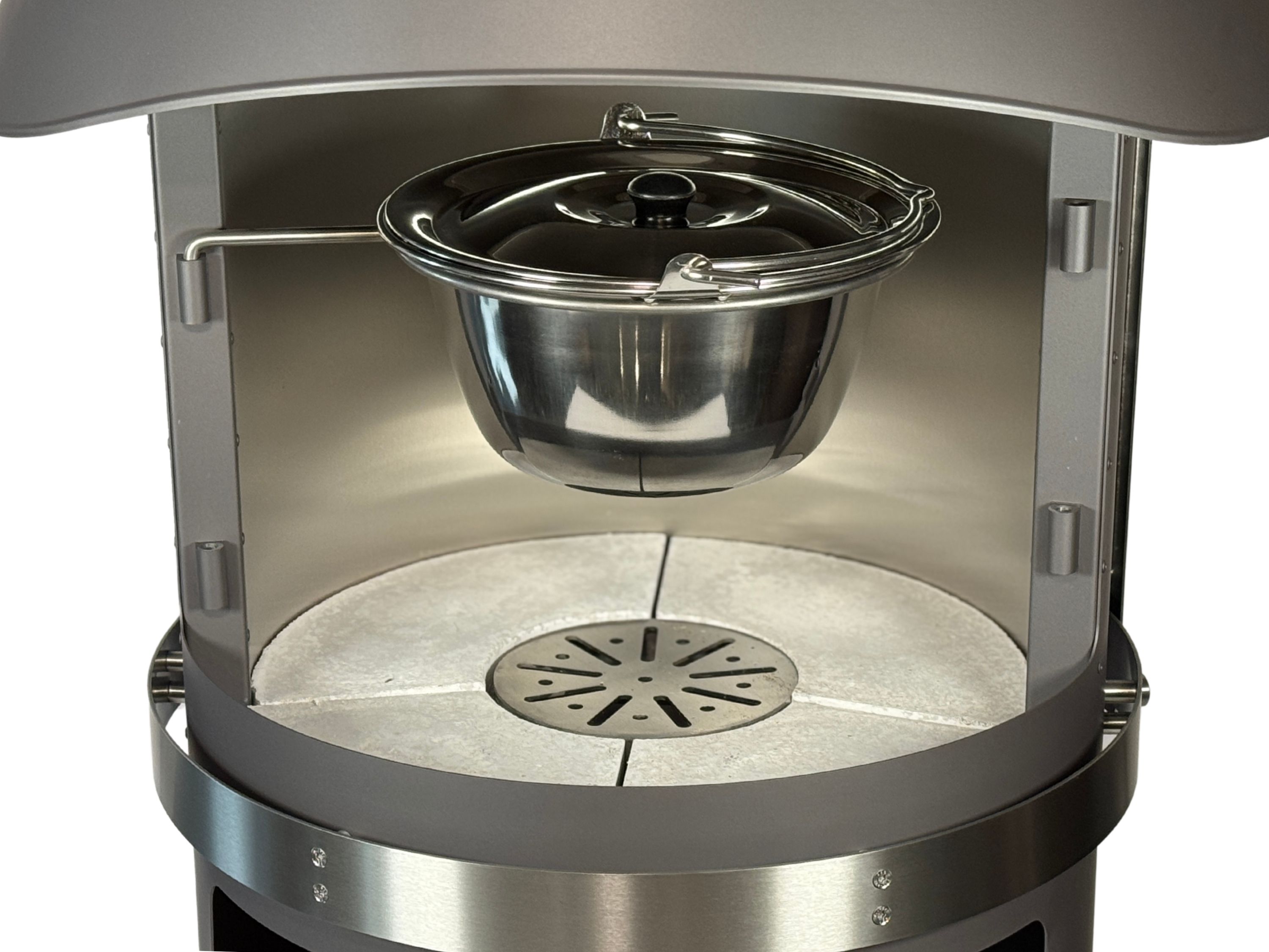 Gulaschtopf Edelstahl Grillkamin Firestar 700