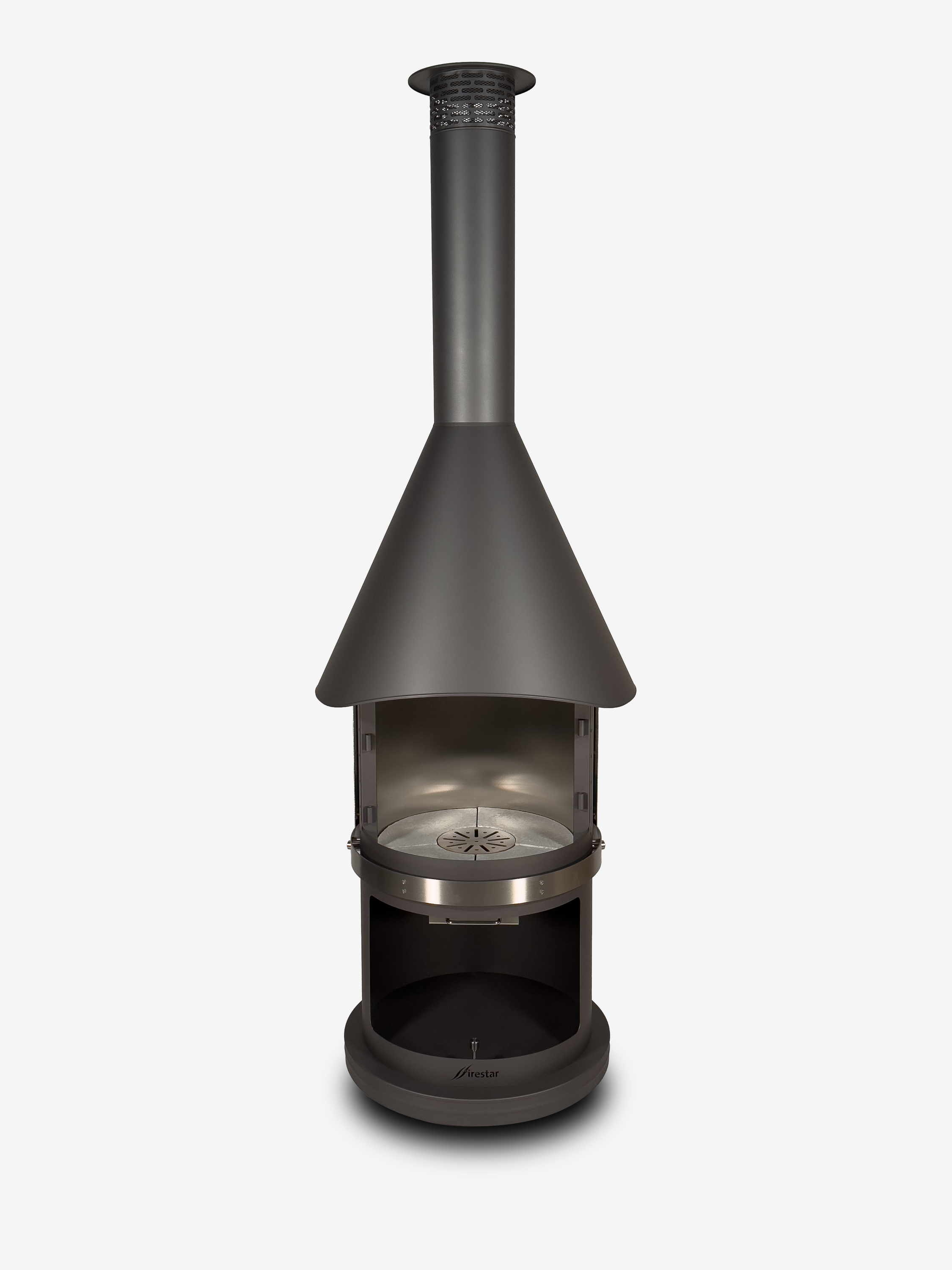 Grillkamin Edelstahl Firestar 700 Glas (3.Generation) SMg89000s.1