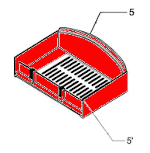 Supra Tertio 55 supporto griglia