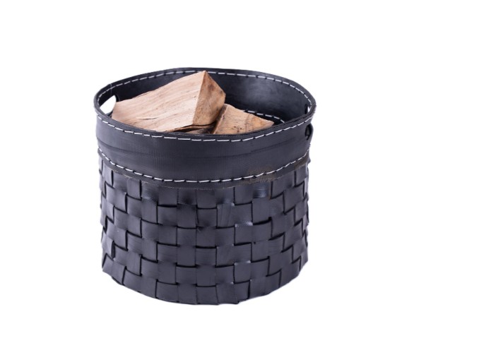 Holzkorb aus Gummi