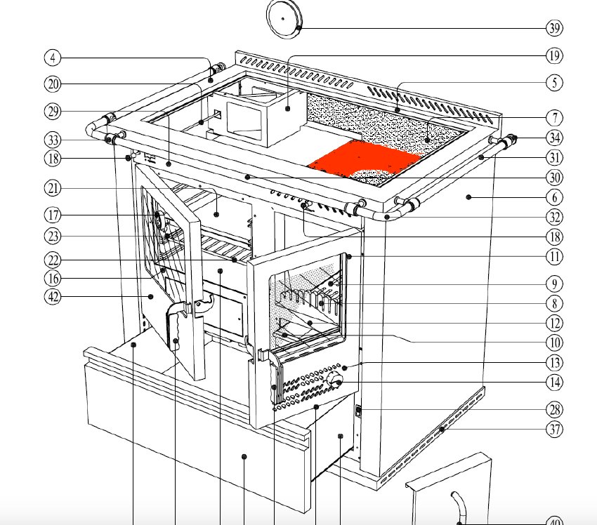 Wamsler K135F/A moduł zmiany kierunku ciągu A Wamsler K135F/A moduł zmiany kierunku ciągu A