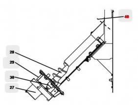 Haas-Sohn Lucca RLU 440.08 lagerbuis voor vijzel boven Haas-Sohn Lucca RLU 440.08 lagerbuis voor vijzel boven