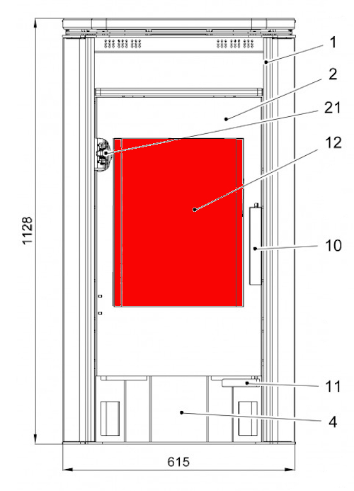 Haas-Sohn Nordal II 249.17 glas