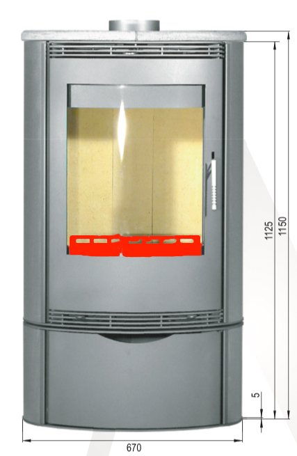 Novaline Diva grille verticale Novaline Diva grille verticale