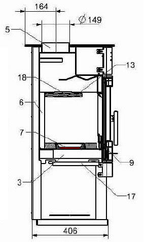Haas-Sohn Fuego 287.12 ruszt
