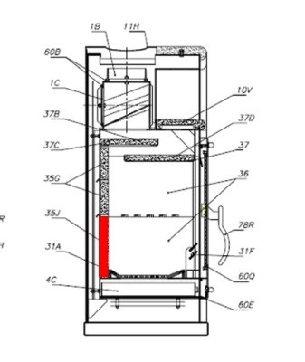 Olsberg Amrum bagsten nede