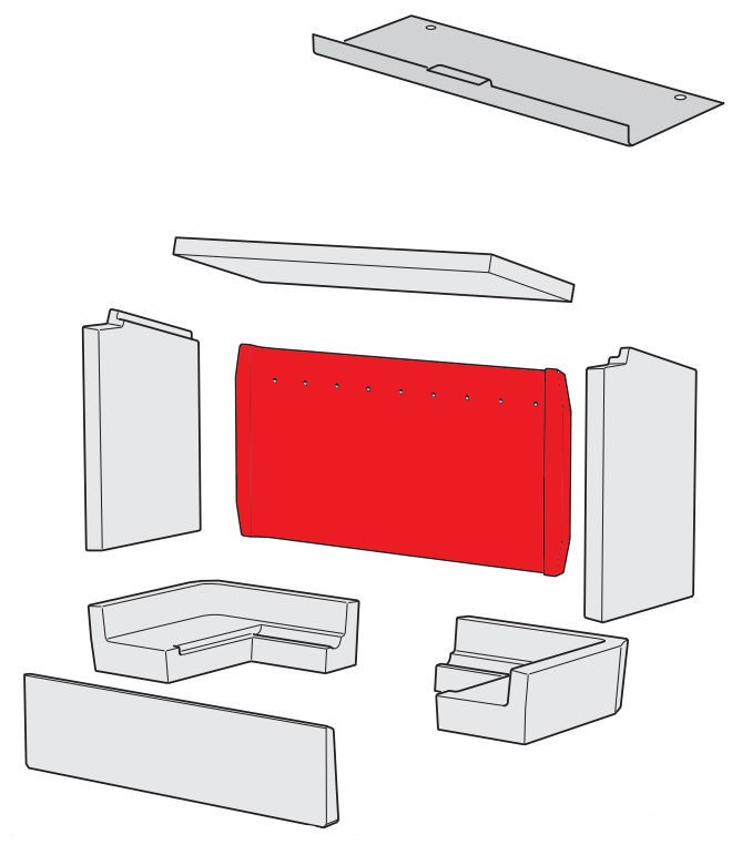 Contura i30 bagsten
