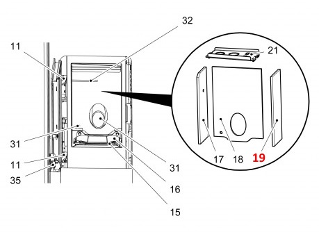 Haas-Sohn Pallazza II 519.08 sidesten højre