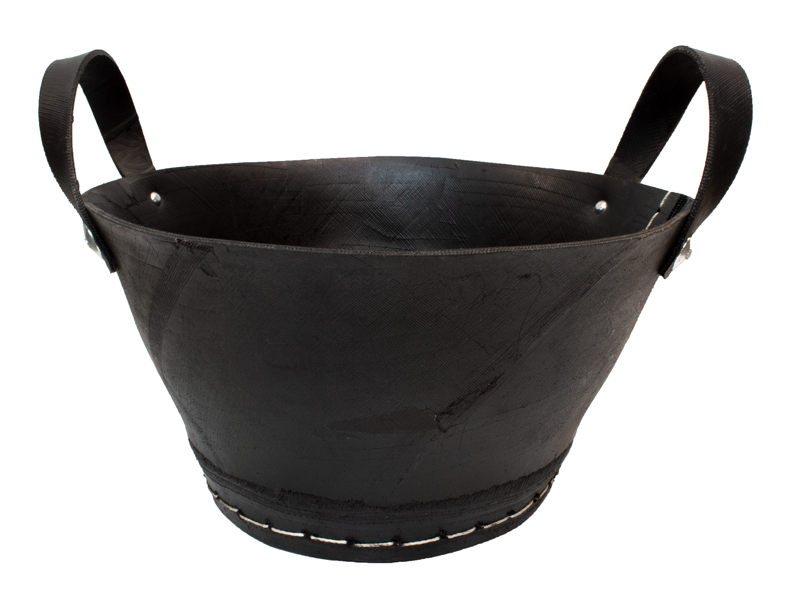 Holzkorb aus Altreifen 350 Holzkorb aus Altreifen 350