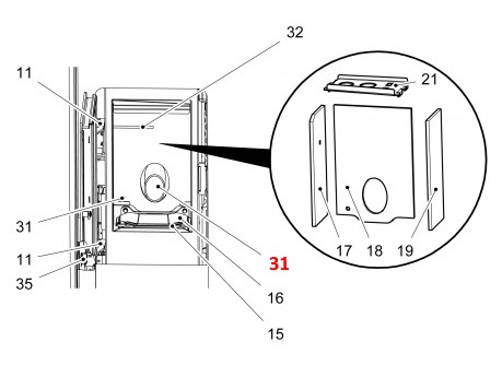 Haas-Sohn Pallazza II 519.08 temperatur controller