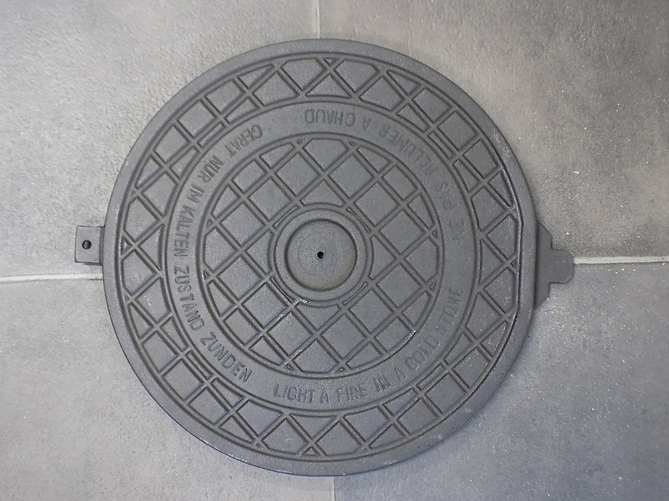 Wamsler OU 6 hængslet låg Wamsler OU 6 hængslet låg