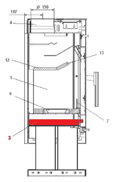 Haas-Sohn Zeta 317.15 askeskuffe