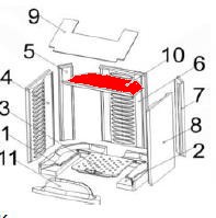 Austroflamm KE2 Zugumlenkung unten Umlenkung Austroflamm KE2 Zugumlenkung unten Umlenkung