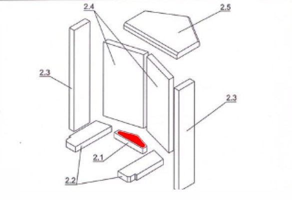 Oranier Alto Bodenstein hinten Oranier Alto Bodenstein hinten