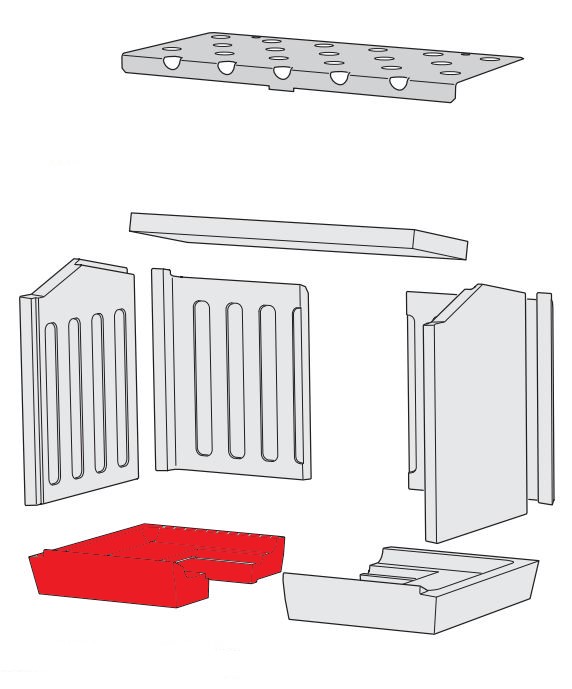 Contura i11A Bodemsteen links