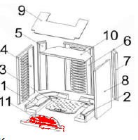 Austroflamm Irony S træfang Austroflamm Irony S træfang