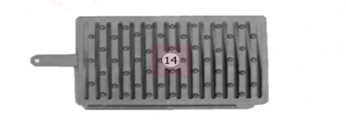Haas-Sohn Alkor 183.10 grille de décendrage Haas-Sohn Alkor 183.10 grille de décendrage