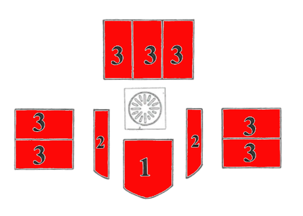 Caminos Aura Feuerraumauskleidung Explosionszeichnung Caminos Aura Feuerraumauskleidung Explosionszeichnung