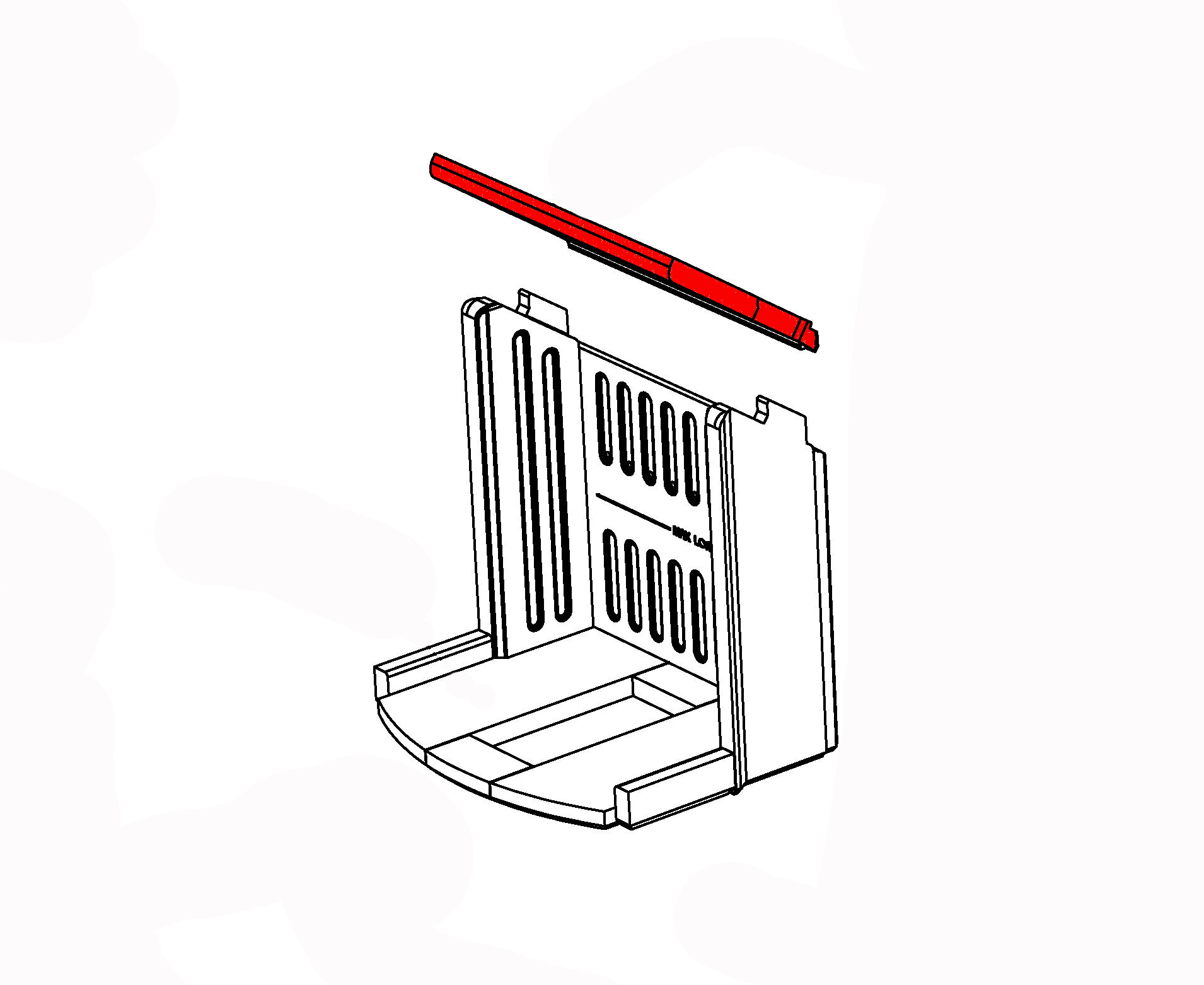 Aduro 7.1 røgvenderplade Aduro 7.1 røgvenderplade
