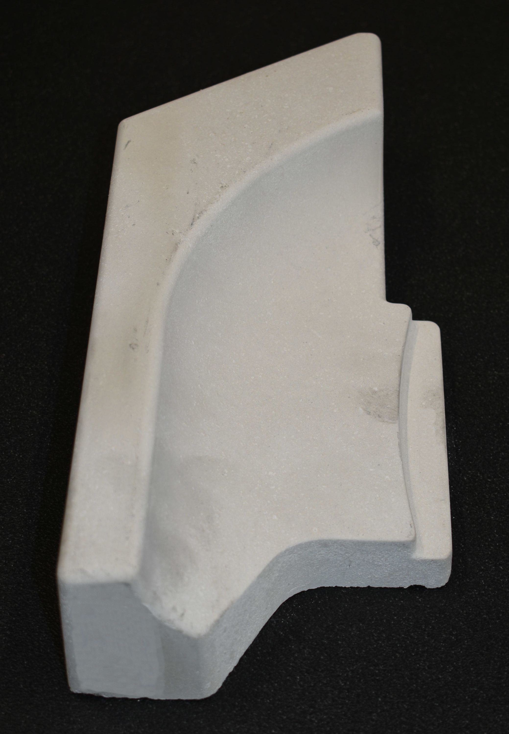 Austroflamm Heidi Back ladrillo de suelo a la izquierda