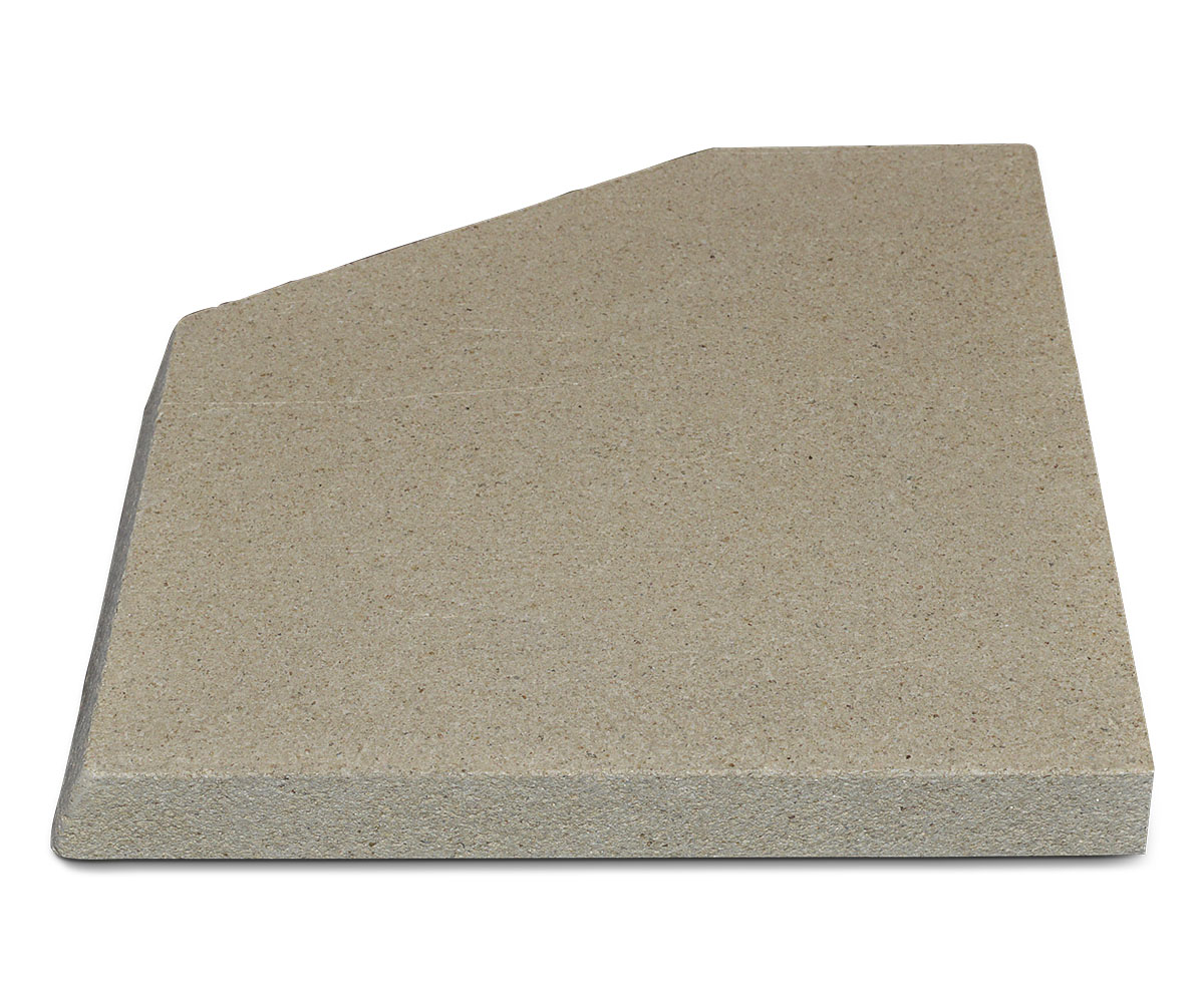 Fireplace Reggea pietra laterale a destra in alto anteriore