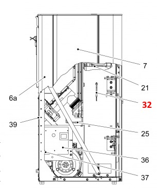 Haas-Sohn Pallazza II 519.08 temperaturmåler flamme