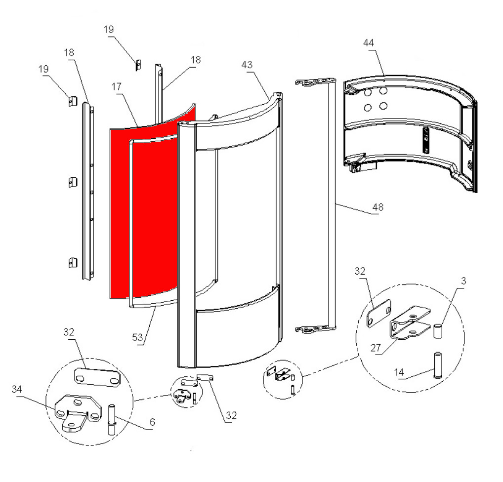 La Nordica Marlena vitre