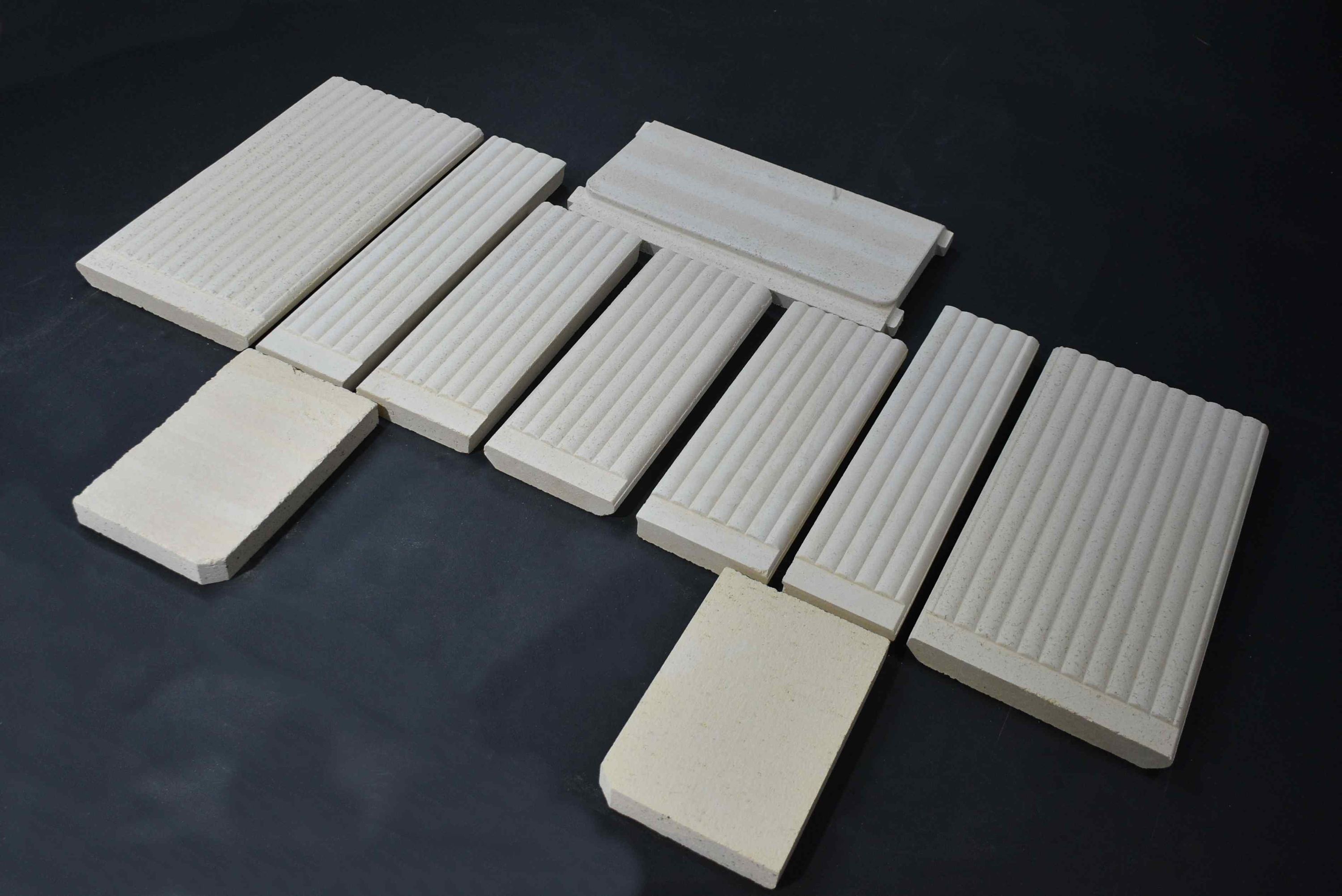 Romotop Riano N 03 Feuerraumauskleidung Brennraumsteine  Romotop Riano N 03 Feuerraumauskleidung Brennraumsteine