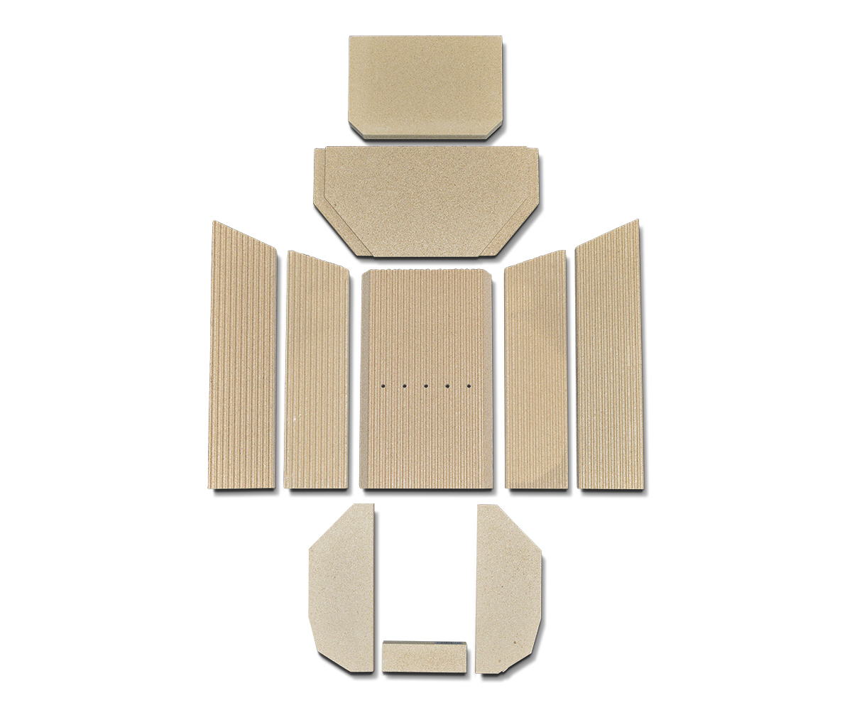 Justus Island 7 revêtement de chambre de combustion B Justus Island 7 revêtement de chambre de combustion B