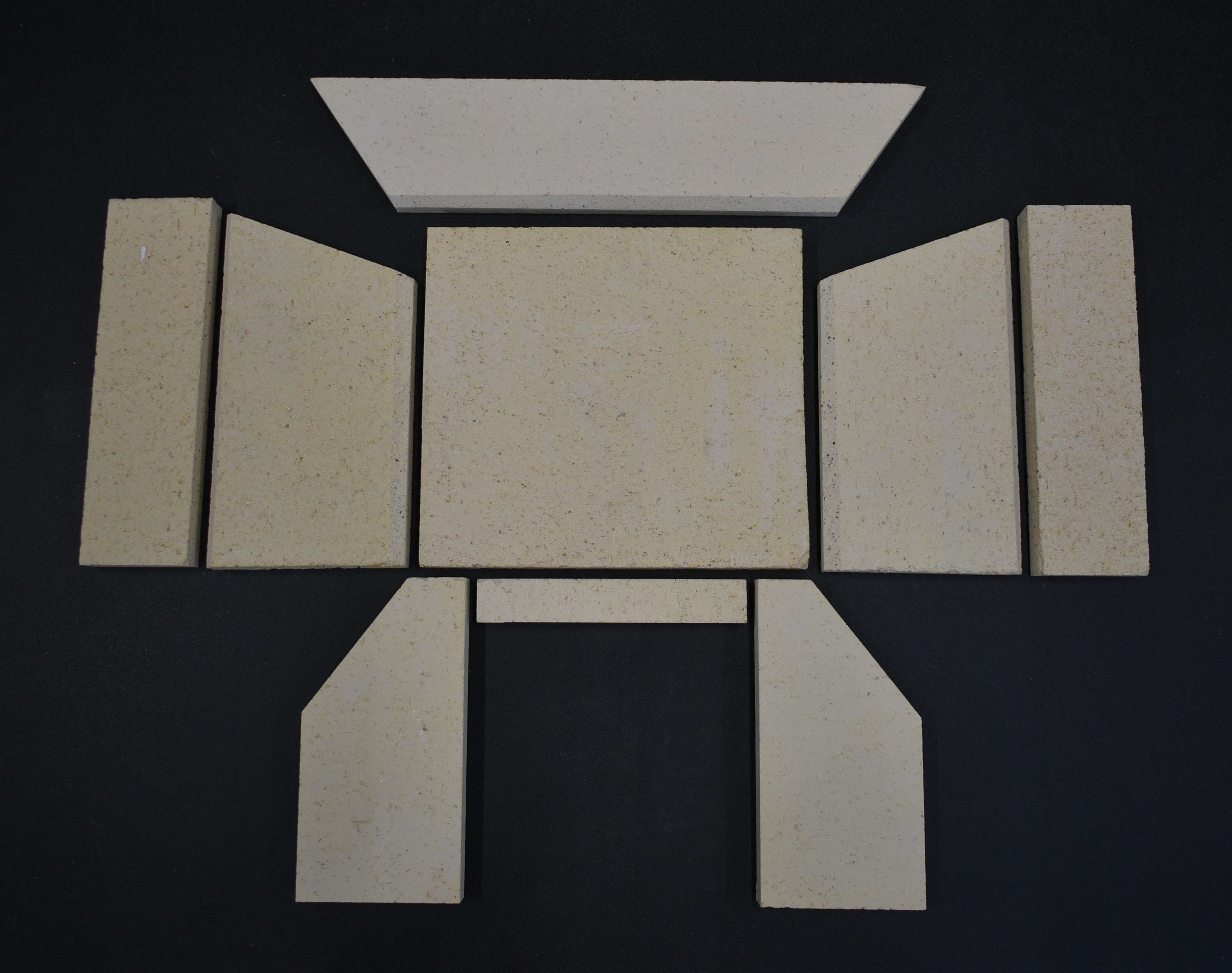 Romotop Cotopaxi rivestimento focolare set