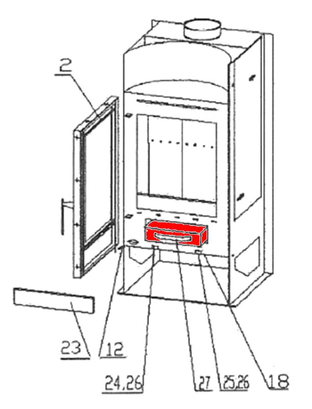 Oranier Skagen V cendrier Oranier Skagen V cendrier