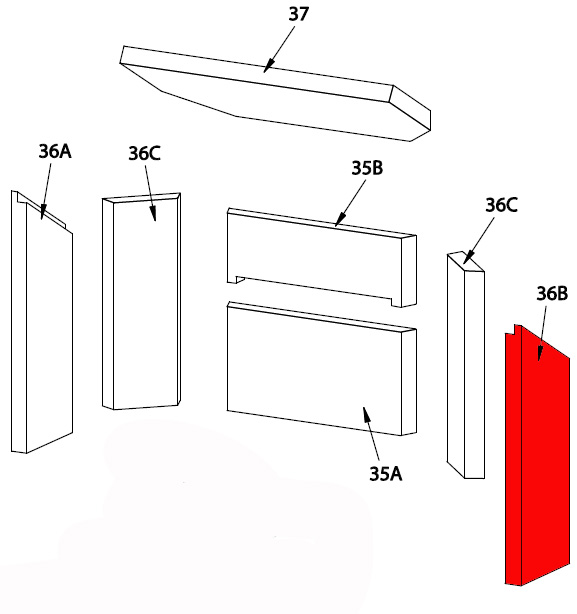 Königshütte Corvus pierre latérale droit avant Königshütte Corvus pierre latérale droit avant