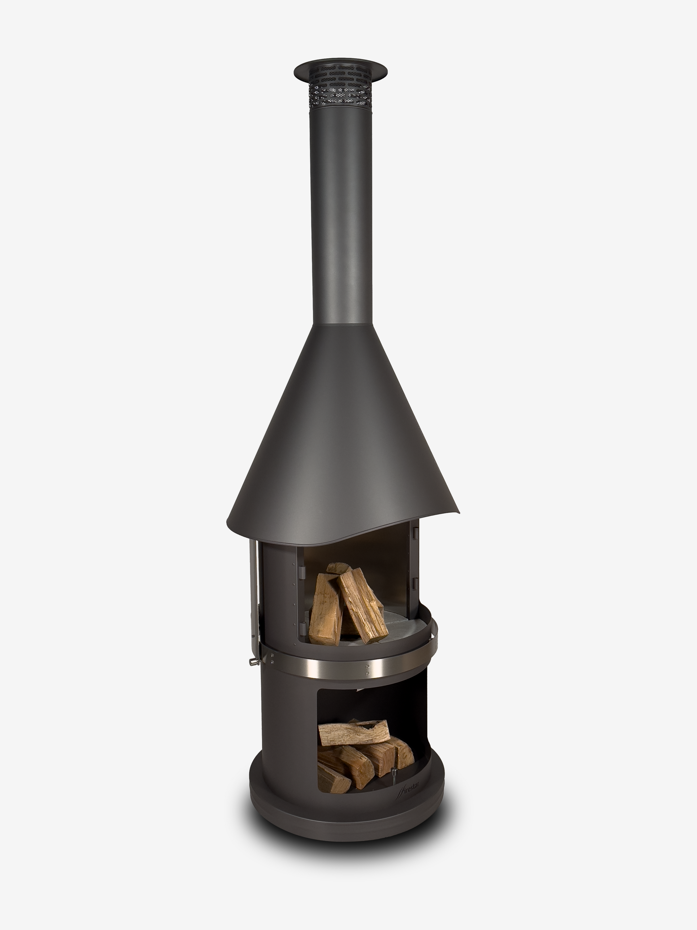 Grillkamin Edelstahl Firestar 700 Glas (3.Generation) SMg89000s.1