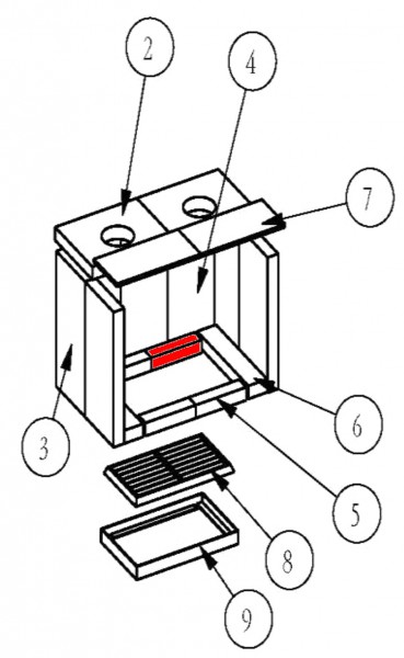 Eurotherm Dresden bundsten bagved højre A Eurotherm Dresden bundsten bagved højre A