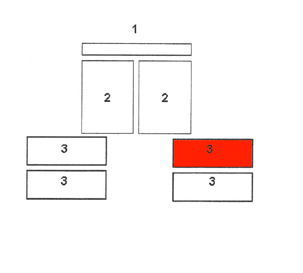 Caminos Diplomat cegła boczna z prawej strony z tyłu A Caminos Diplomat cegła boczna z prawej strony z tyłu A