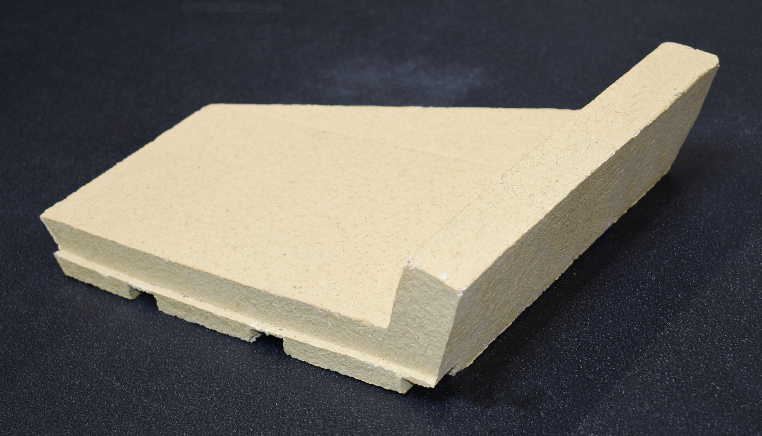 Spartherm Prismo 650 x 510 pietra laterale a destra in alto
