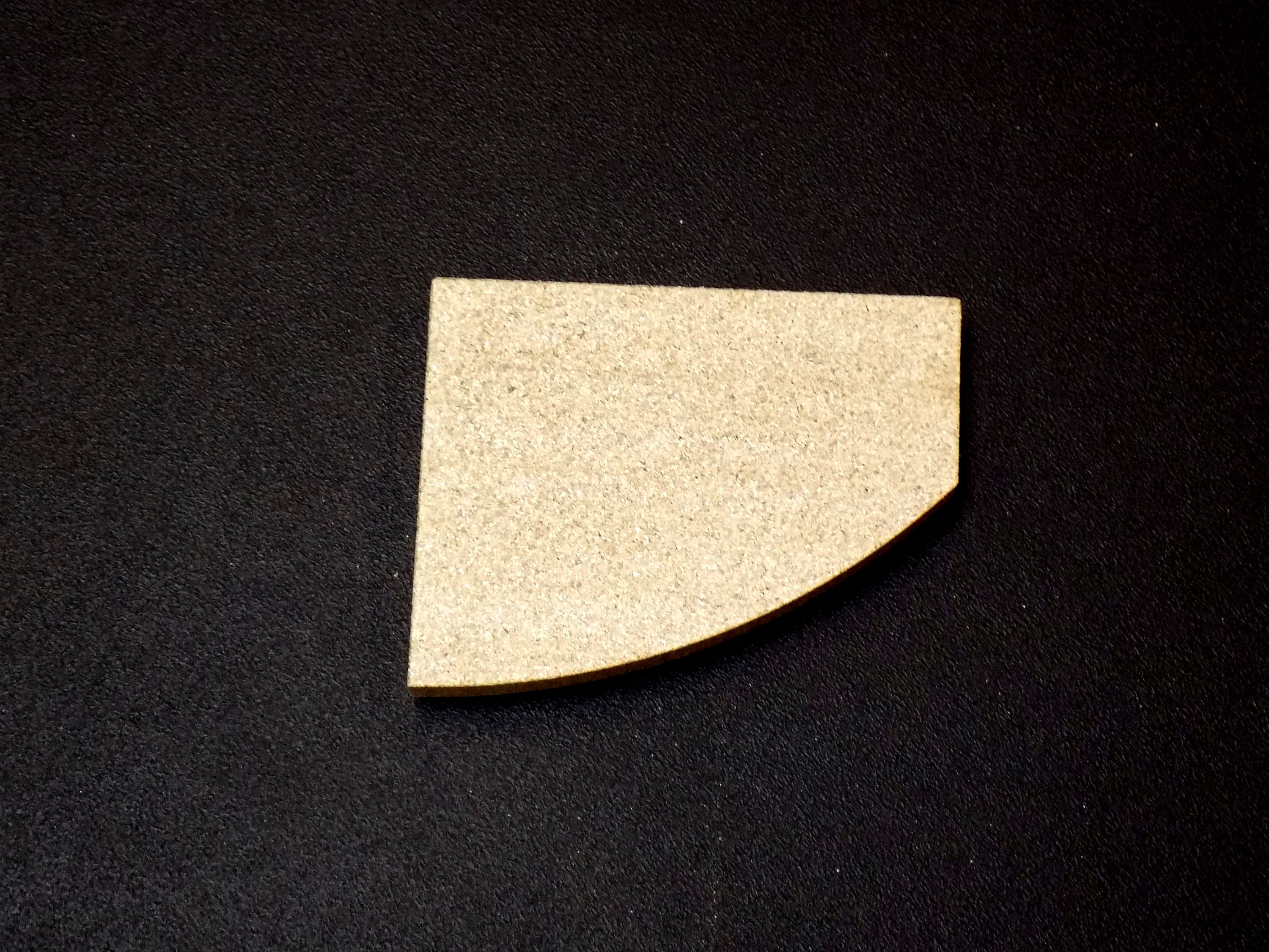 Skantherm Beo cegła podłogowa z przodu z prawej strony A Skantherm Beo cegła podłogowa z przodu z prawej strony A