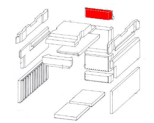 Leda Diamant H10 schermatura posteriore A Leda Diamant H10 schermatura posteriore A