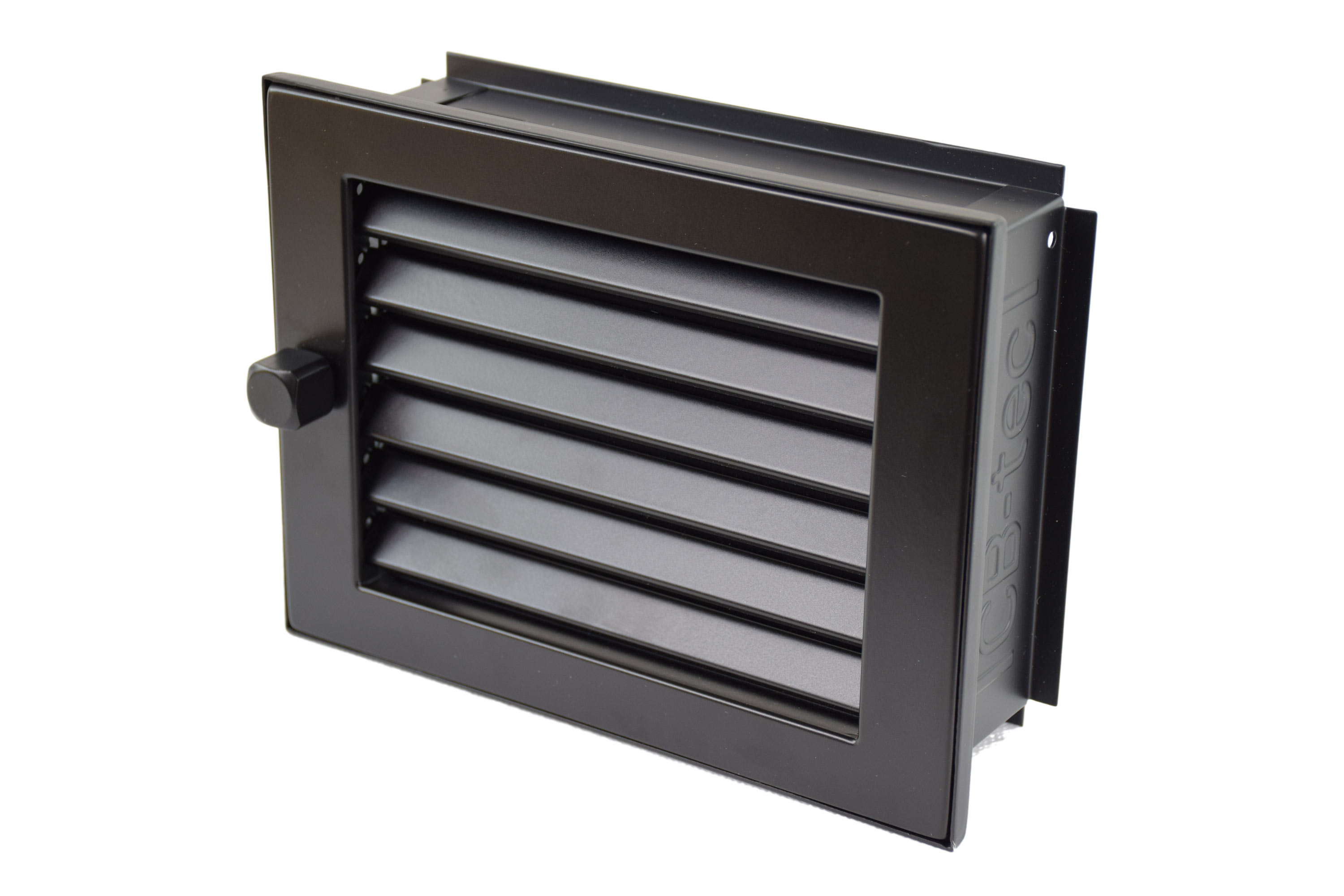 Warmluftgitter putzbündig schwarz SMWGpb2015s.2