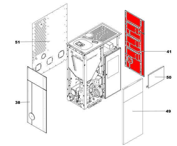 Haas-Sohn Lucca II RLU 442.08 sideforklædning højre