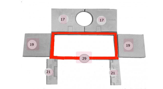 Haas-Sohn Carina 191.12 supporto deflettore di tiraggio