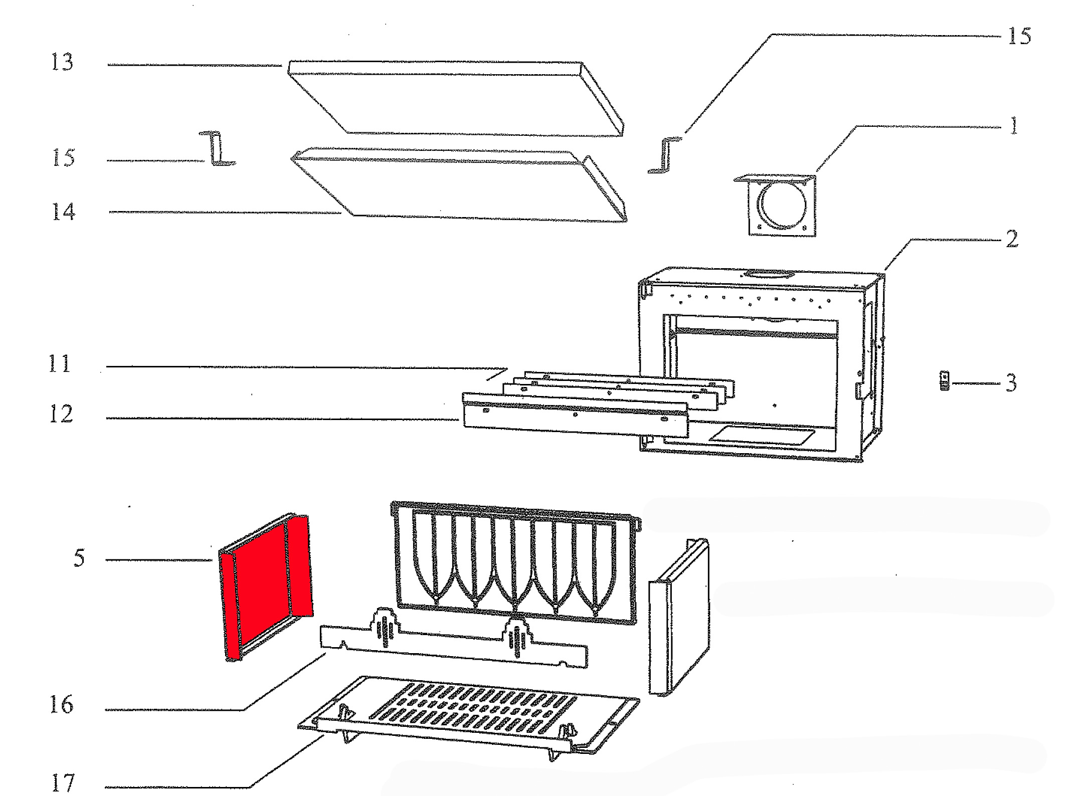 Supra Alsace piastra laterale a sinistra Supra Alsace piastra laterale a sinistra