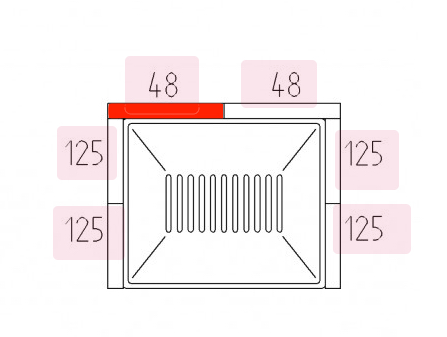 Haas-Sohn Viking II 168.15 bagsten venstre Haas-Sohn Viking II 168.15 bagsten venstre