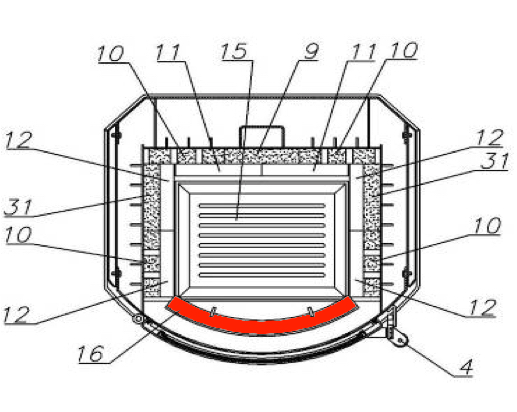 Fireplace Nizza Stehrost Rostreling Fireplace Nizza Stehrost Rostreling