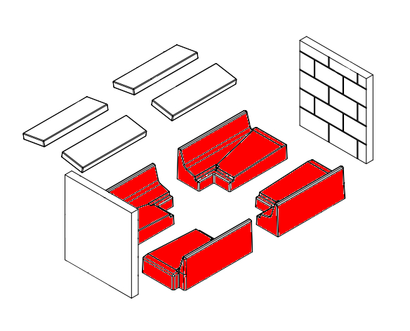 Spartherm Varia A-FDh H2O bundsten sæt B